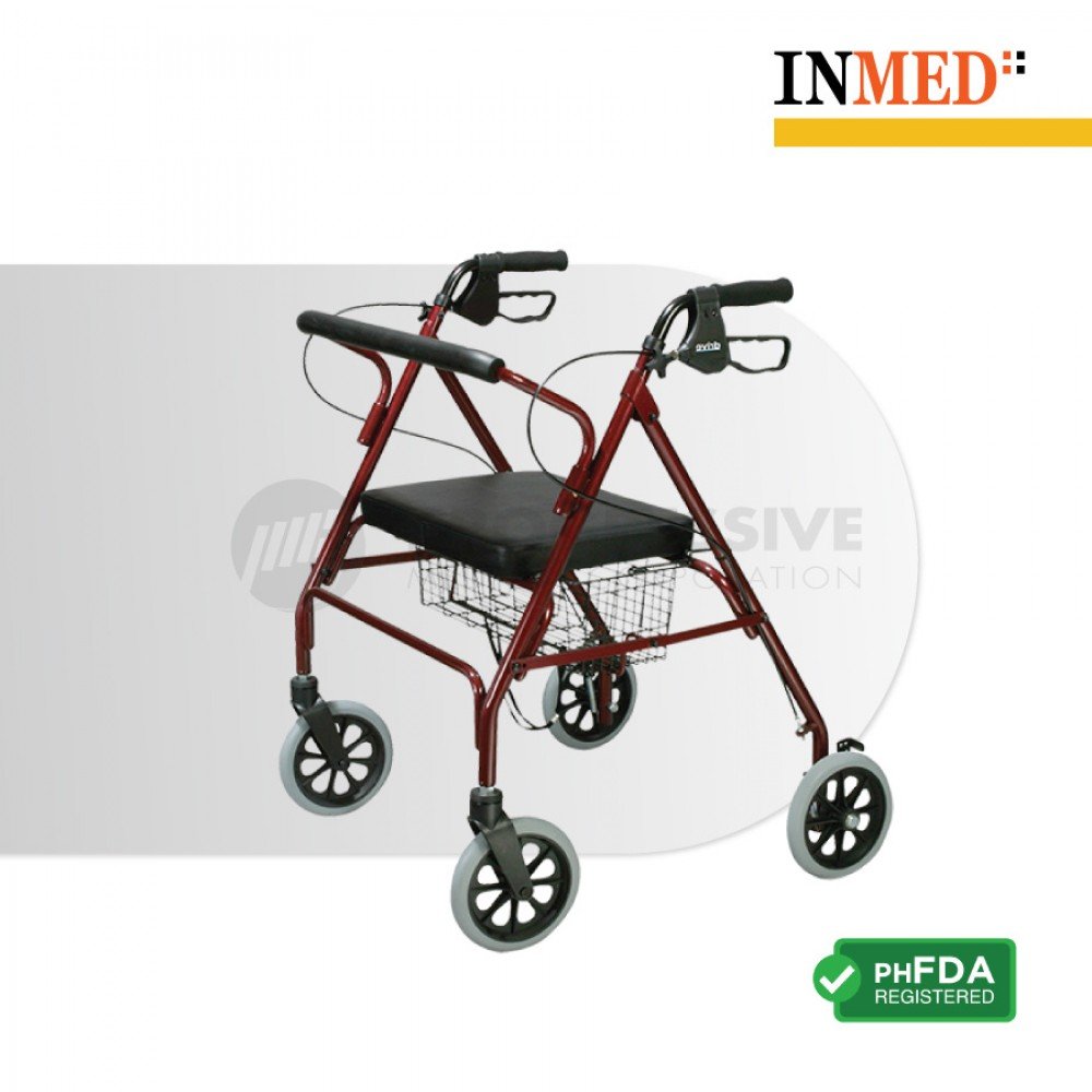 Inmed Rollator, 4 Wheels 