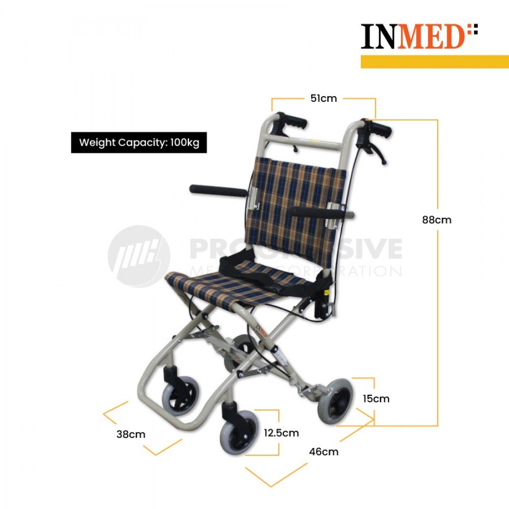 Inmed Transit Aluminum Wheelchair