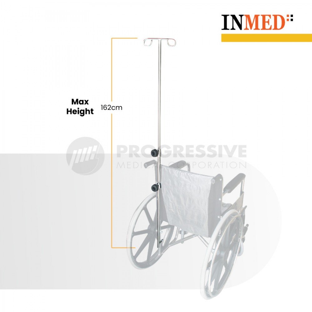 Inmed IV Pole for Wheelchair Inmed IV Pole for Wheelchair