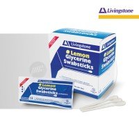 Livingstone Lemon Glycerine Swabstick 25s