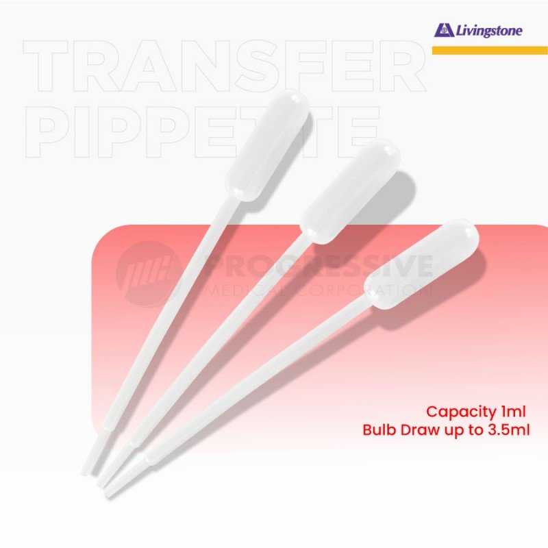 Livingstone Transfer Pippette 1ml (500s)