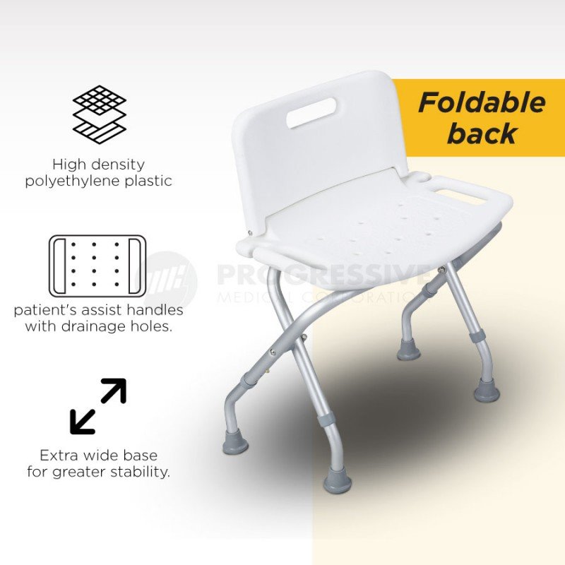 Bath Bench w/ Back