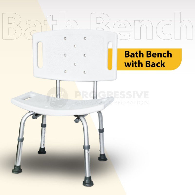 Bath Bench w/ Back