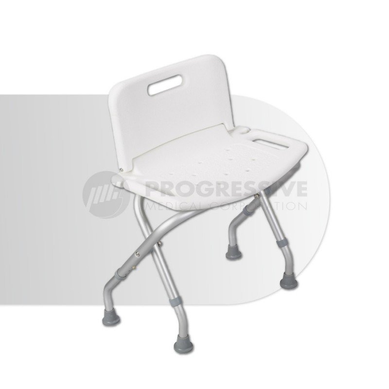 Bath Bench w/ Back, Foldable