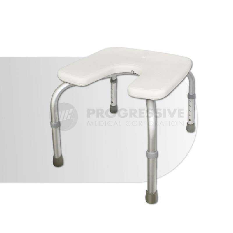 Bath Bench U-Shaped Seat without Back
