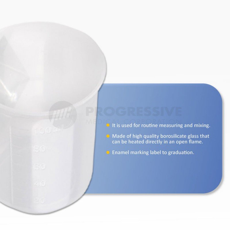Beaker Low Form, 100ml
