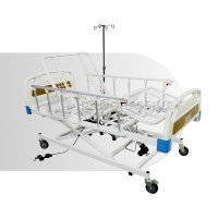 Electric Patient Bed w/ IV stand, 3 Function