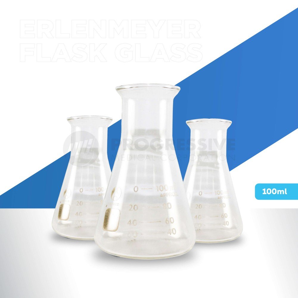 Erlenmeyer Flask Glass, 100ml