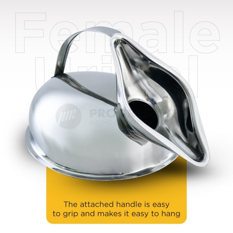 Female Stainless Urinal