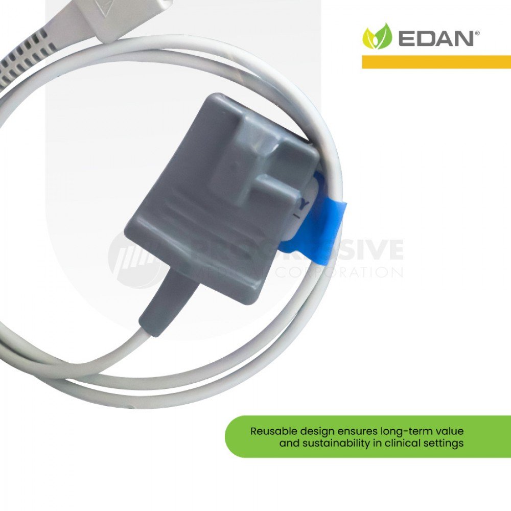 Core SpO2 Fingertip Sensor for Edan H100B Pulse Oximeter Core SpO2 Fingertip Sensor for Edan H100B Pulse Oximeter