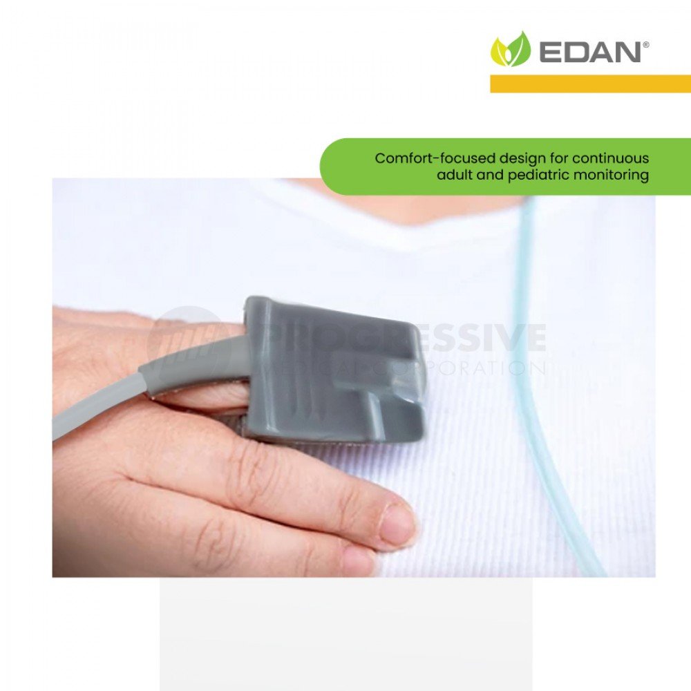 Core SpO2 Fingertip Sensor for Edan H100B Pulse Oximeter Core SpO2 Fingertip Sensor for Edan H100B Pulse Oximeter