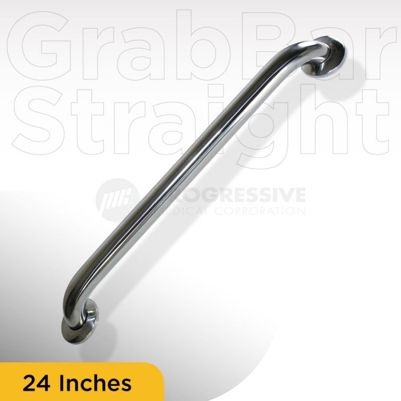 Grab Bar Straight, 24 Inches