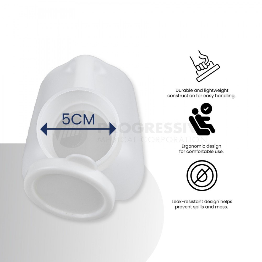 Male Urinal with Lid Male Urinal with Lid