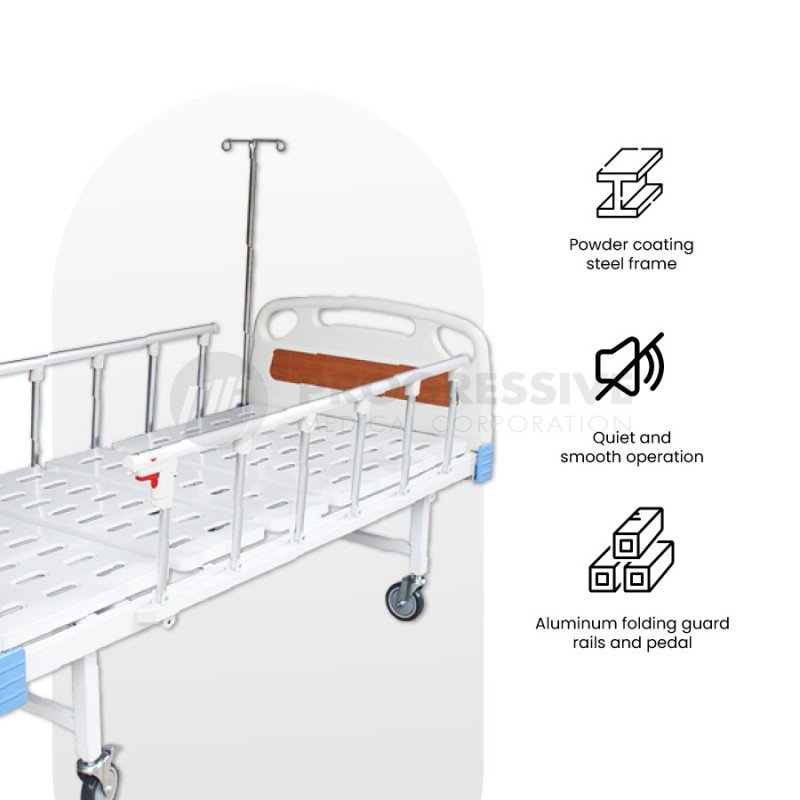 Manual Patient Bed, 2 - Crank
