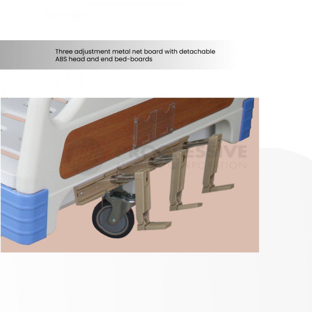 Manual Patient Bed, 3 - Crank