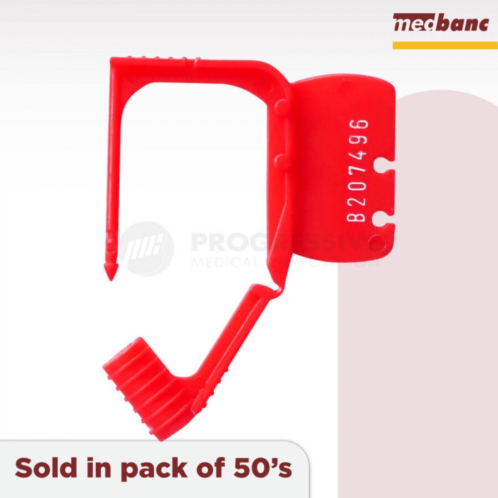 Medbanc Single-Use Tamper-Evident Lock