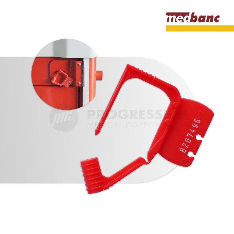 Medbanc Single-Use Tamper-Evident Lock