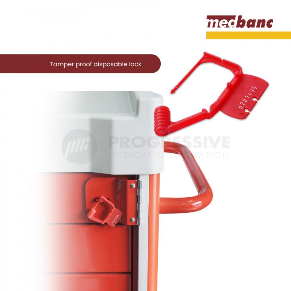 Medbanc Single-Use Tamper-Evident Lock