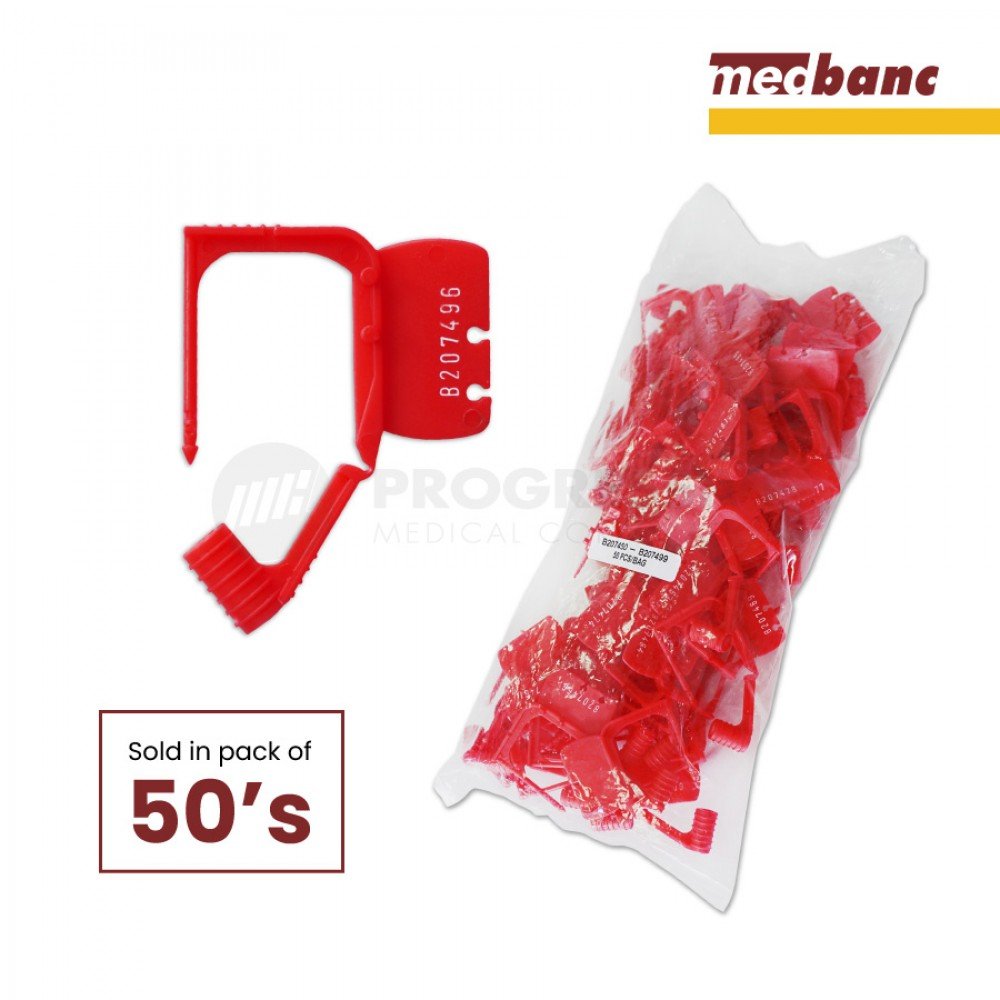 Medbanc Single-Use Tamper-Evident Lock