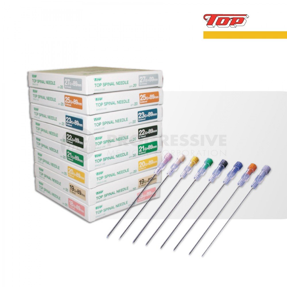 Top Spinal Needle Quincke Point  (sold per piece)
