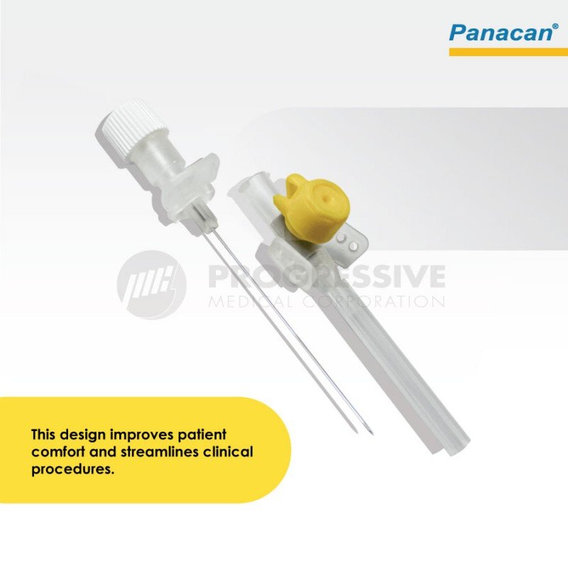 Panacan IV Cannula with Wing and Port
