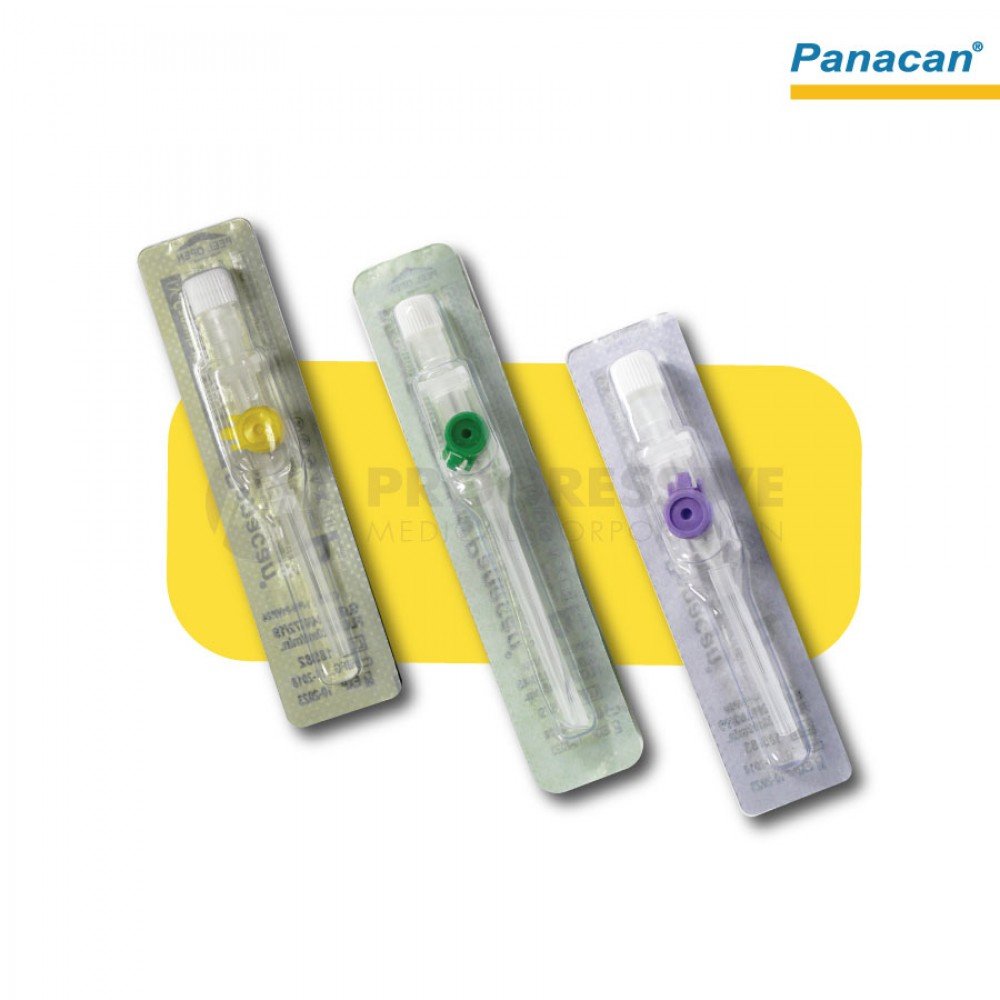 Panacan IV Cannula with Wing and Port