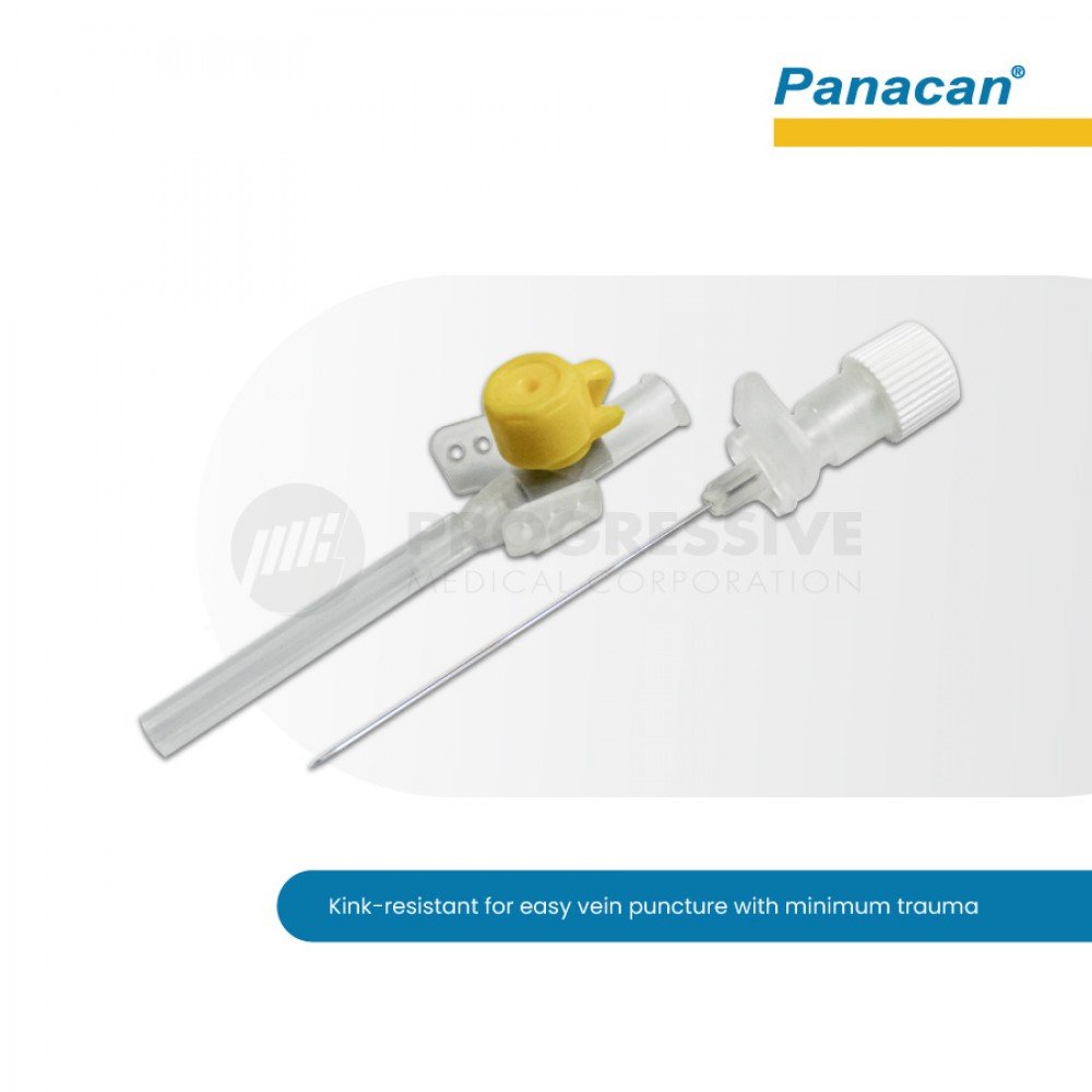 Panacan IV Cannula with Wing and Port