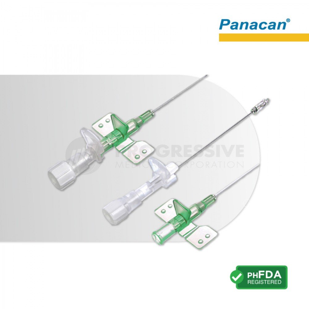 Panacan Safety IV Cannula with wing Panacan Safety IV Cannula with wing
