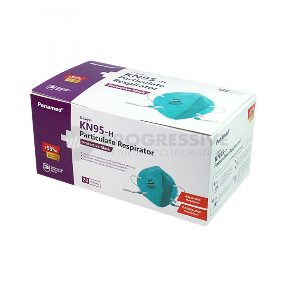 Panamed KN95-h Particulate Respirator 20's
