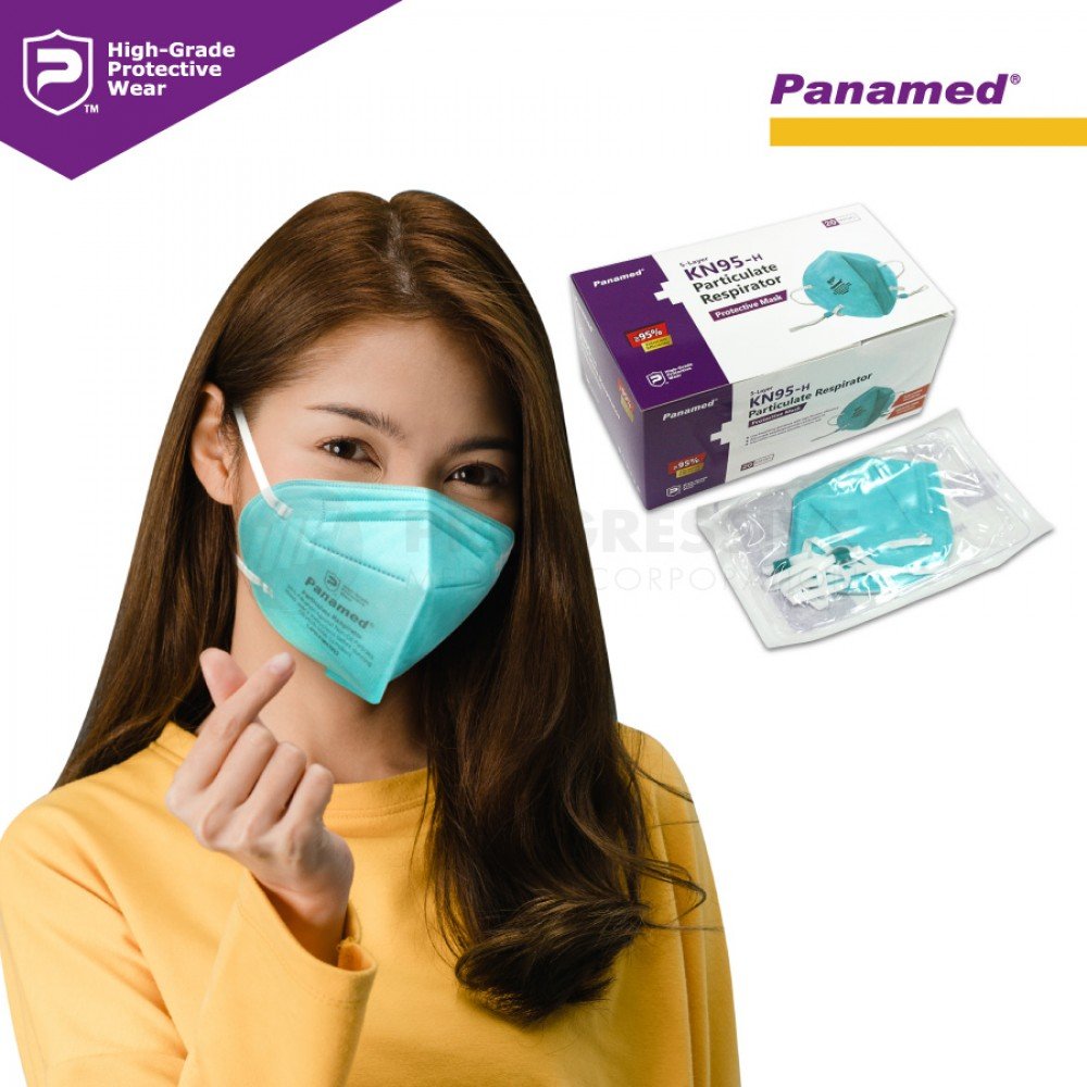 Panamed KN95-h Particulate Respirator (Sold by box of 20s)