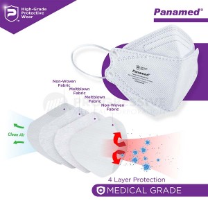 Panamed KN95-w Particulate Respirator 20's