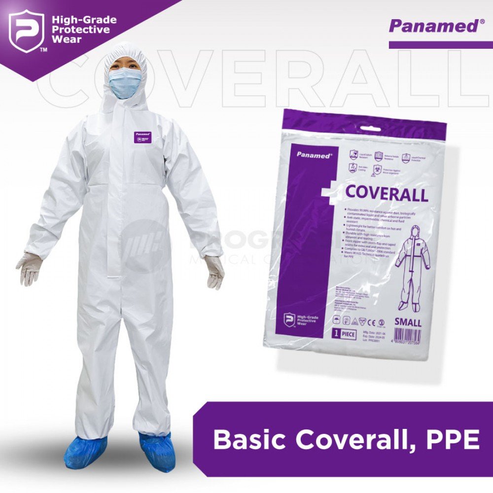 Panamed Basic Coverall, PPE (Sold per piece)