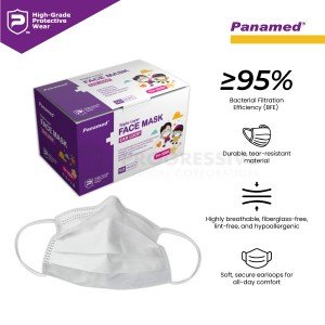 Panamed Kid's Face Mask (sold by box of 50s)
