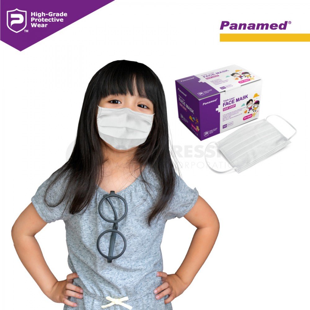 Panamed Kid's Face Mask (sold by box of 50s) Panamed Kid's Face Mask (sold by box of 50s)