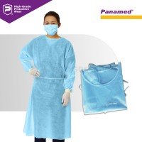 Panamed Disposable Isolation Gown Basic, Large (Sold per 10 pcs.)