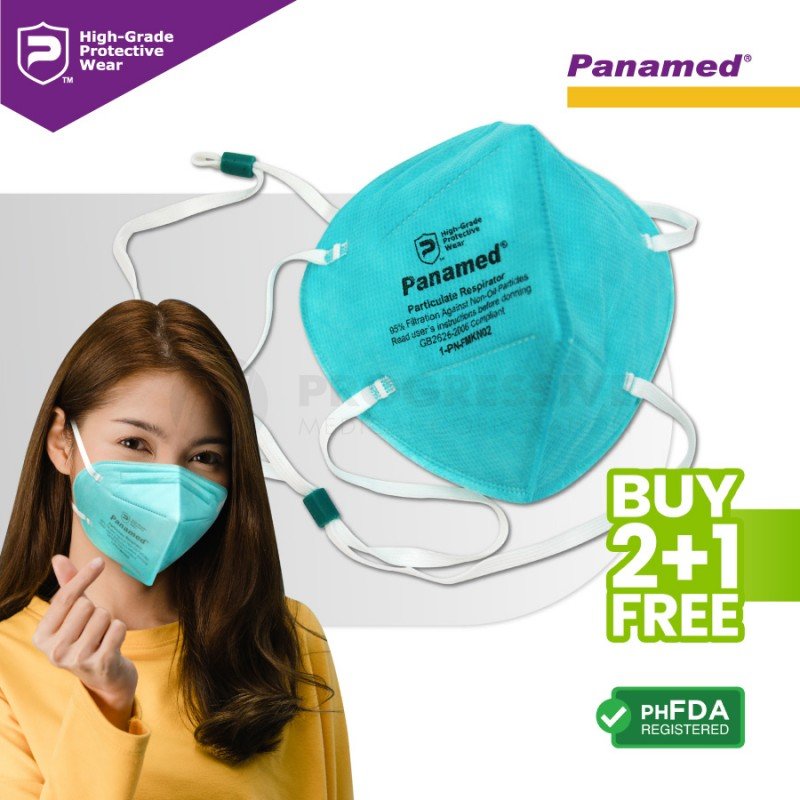 Panamed KN95-h Particulate Respirator (Sold by box of 20s)