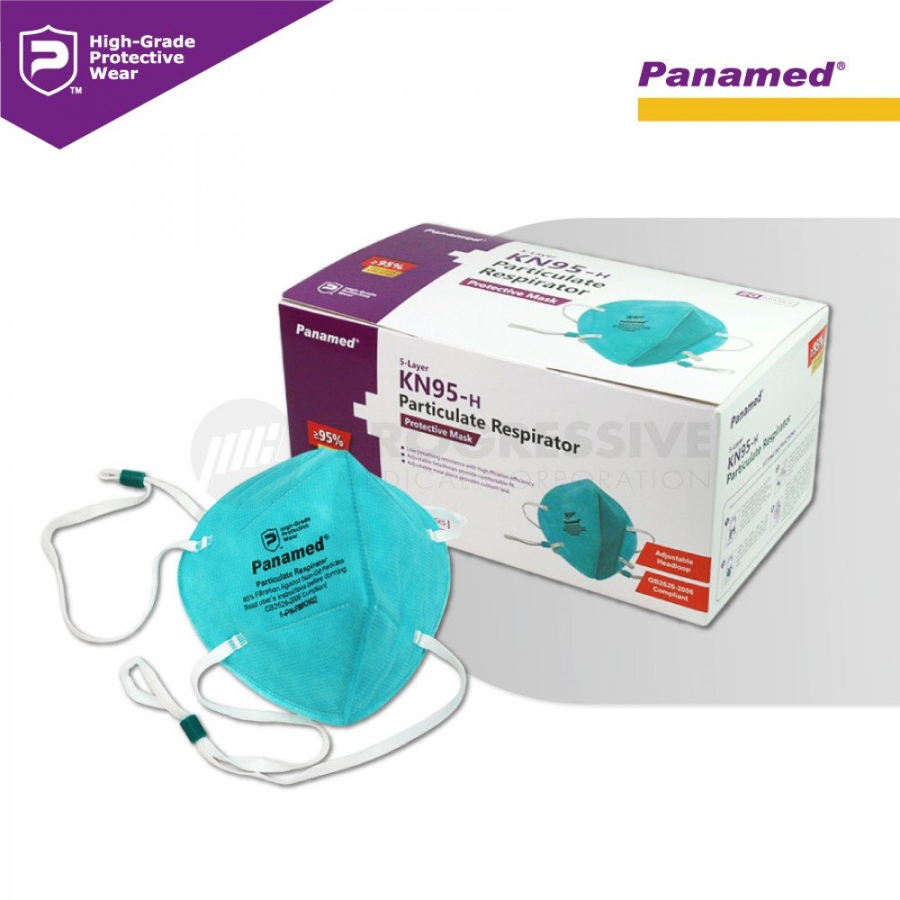 Panamed KN95-h Particulate Respirator (Sold by box of 20s)
