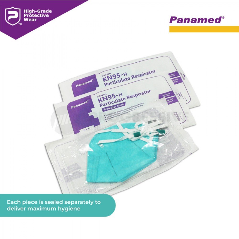 Panamed KN95-h Particulate Respirator (Sold by box of 20s)
