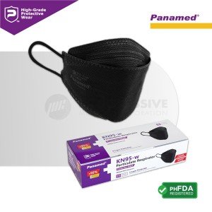 Panamed KN95-w Particulate Respirator Black (Sold by box of 20s)