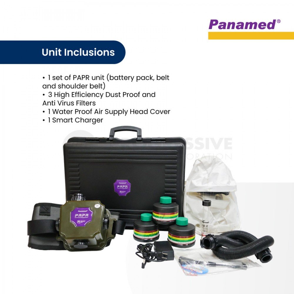 Panamed Powered Air Purifying Respirator Panamed Powered Air Purifying Respirator