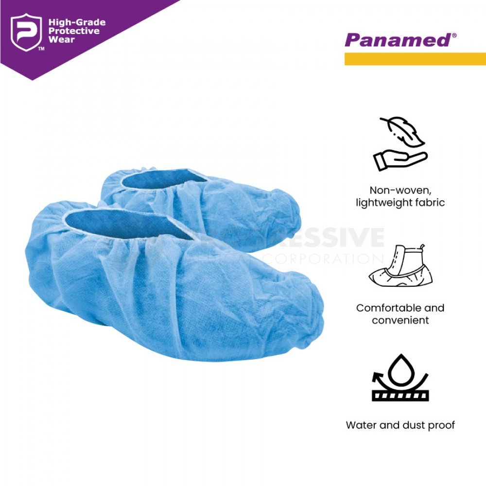 Panamed Anti-Skid Shoe Cover 100's Panamed Anti-Skid Shoe Cover 100's