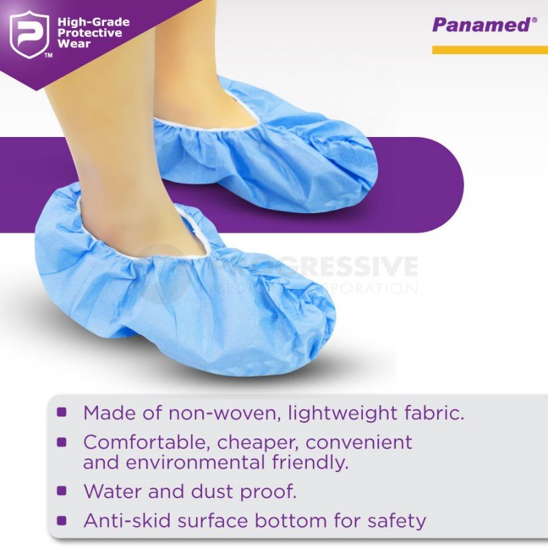 Panamed Anti-Skid Shoe Cover 100's