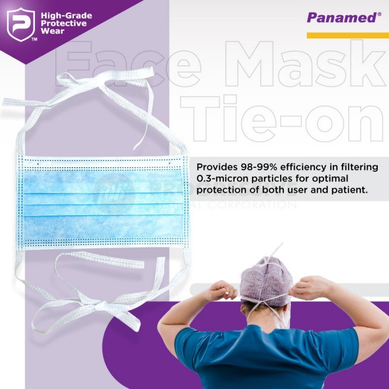 Panamed Face Mask Tie-on