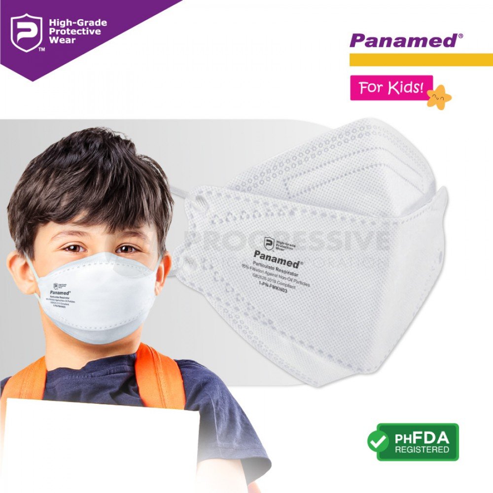 Panamed KN95-w Particulate Respirator for Kids (Sold by box of 20s)