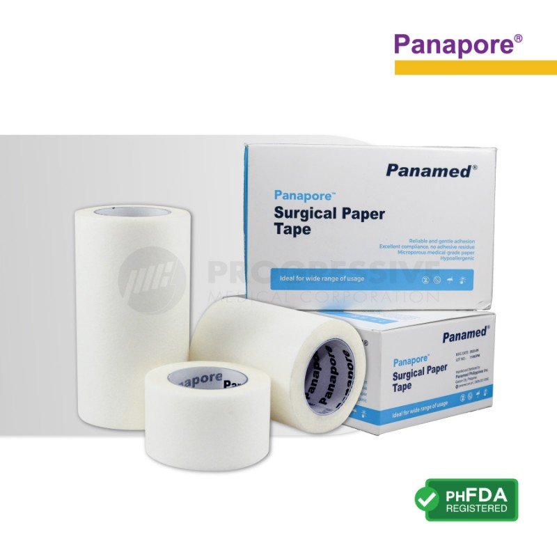 Panapore Surgical Paper Tape, 10 yds Panapore Surgical Paper Tape, 10 yds