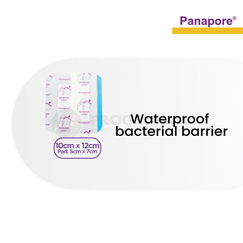 Panapore Transparent Dressing w/ Pad 10x12cm sold by 40s