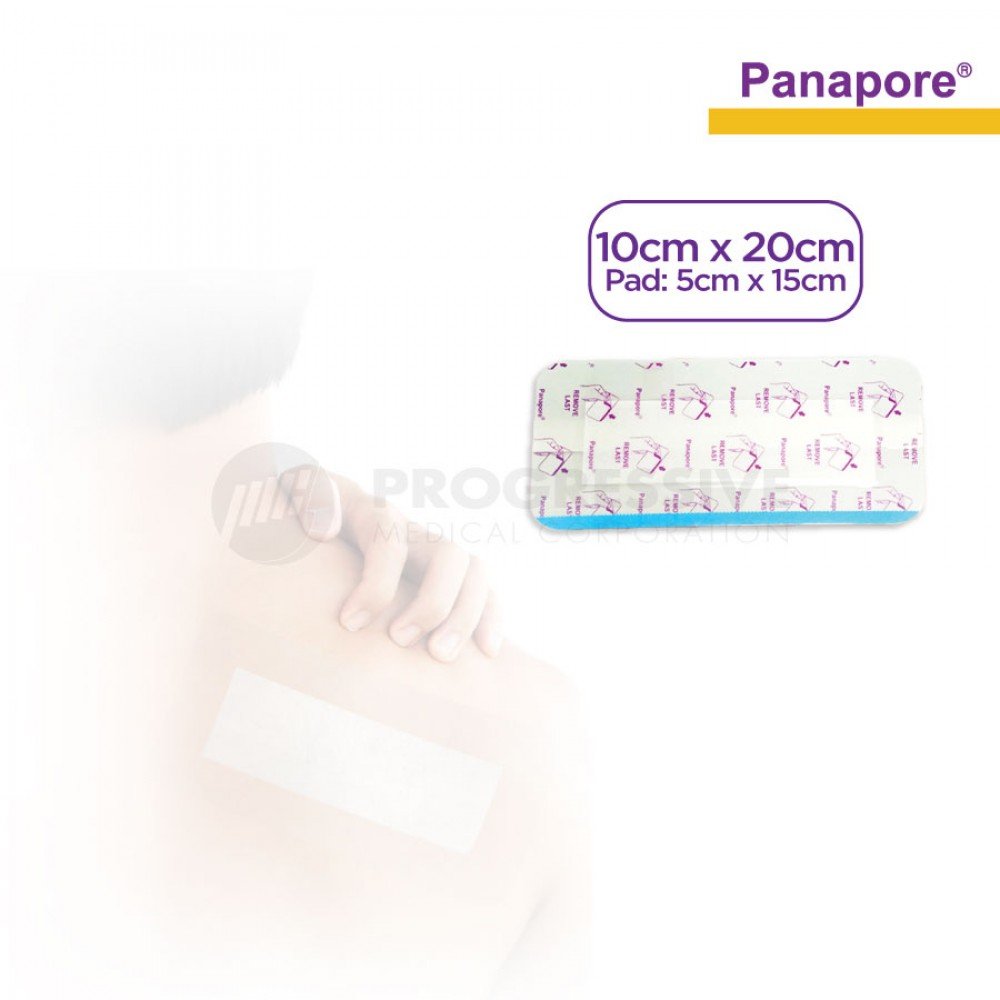 Panapore Transparent Dressing w/ Pad 10x20cm sold by 20s