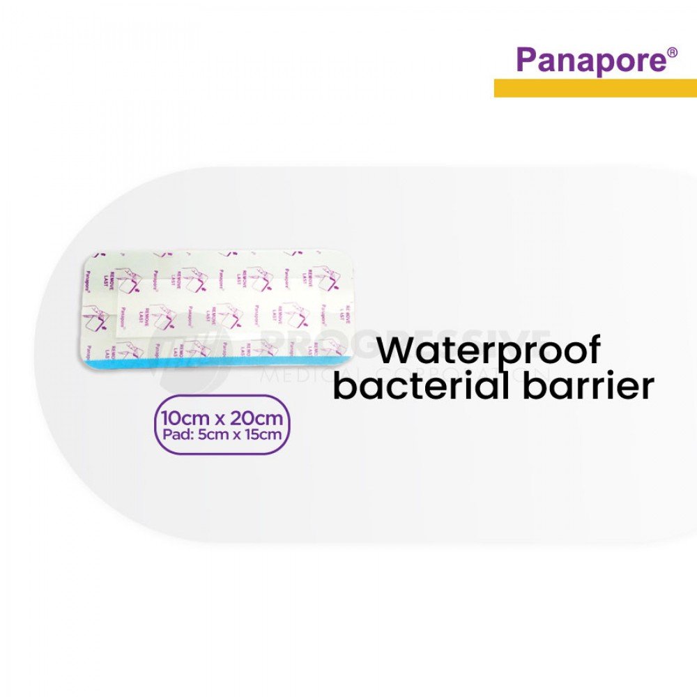 Panapore Transparent Dressing w/ Pad 10x20cm sold by 20s