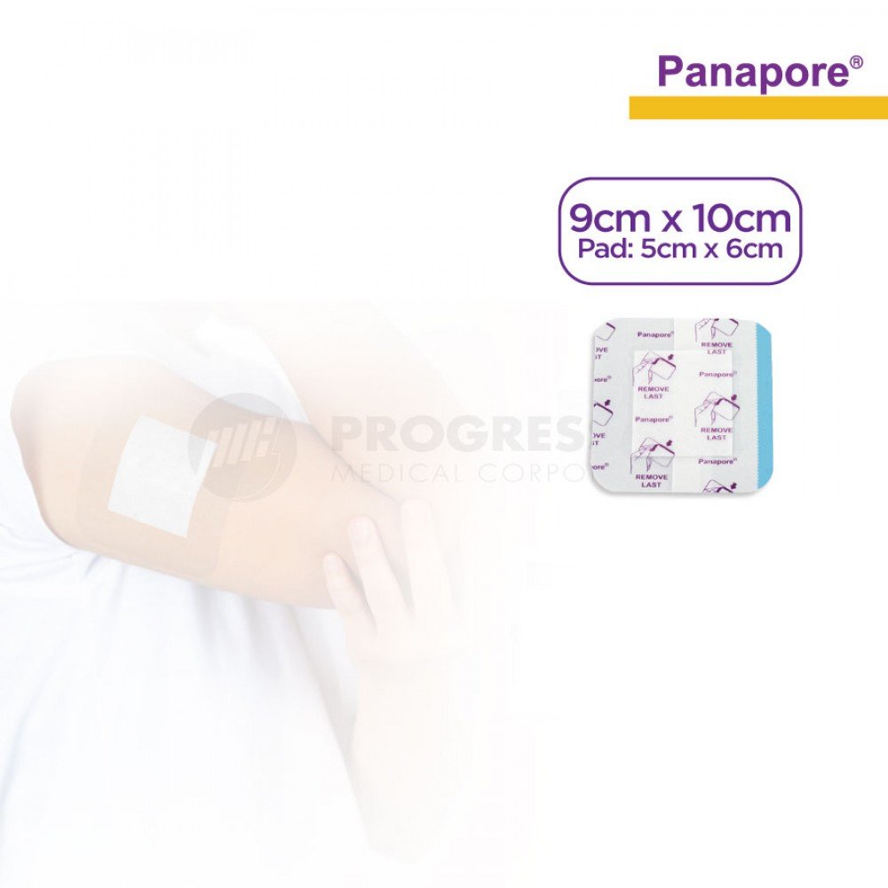 Panapore Transparent Dressing w/ Pad 9x10cm sold by 40s
