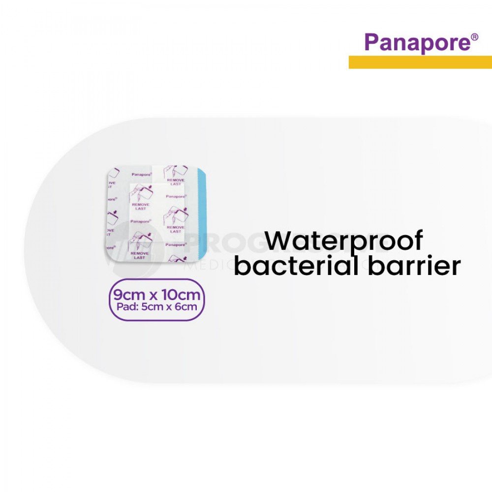 Panapore Transparent Dressing w/ Pad 9x10cm sold by 40s